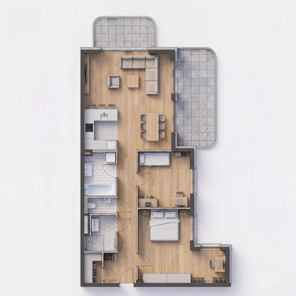3-Zimmer-Wohnung kaufen in Wien – 92,08 m², € 978.000 – Bild 8 von 10