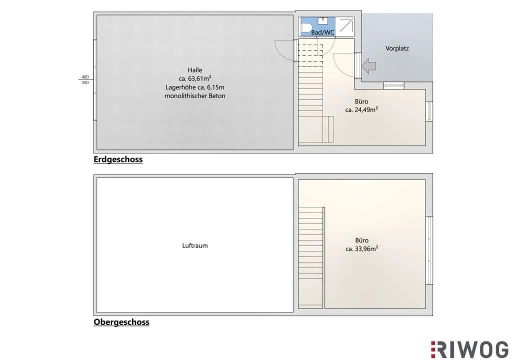 2-Zimmer-Immobilie mieten in Tulln – 124 m², € 1.300 – Bild 17 von 17