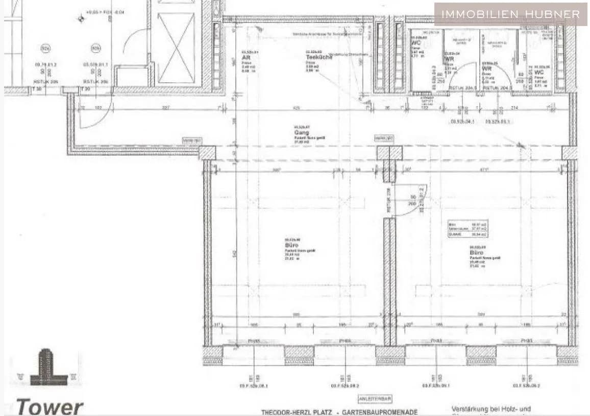 2-Zimmer-Gewerbeimmobilie mieten in Wien – 100 m², € 1.925 – Bild 22 von 24