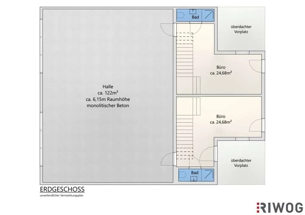 Immobilie mieten in Tulln – 242 m², € 2.400 – Bild 11 von 12
