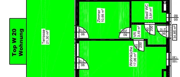 2-Zimmer-Wohnung mieten in Graz – 34,85 m², € 599 – Bild 7 von 7