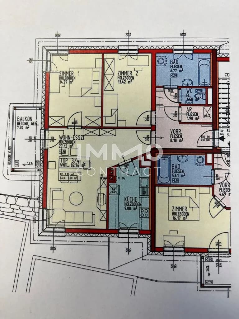 3-Zimmer-Wohnung mieten in Scheibbs – 82,71 m², € 910 – Bild 13 von 13