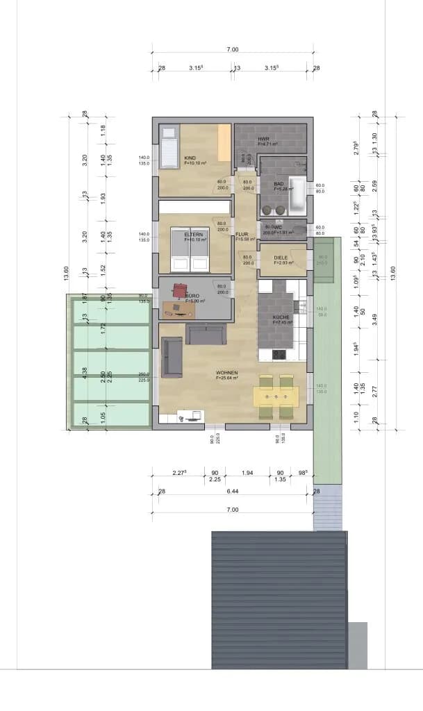 3-Zimmer-Haus kaufen in Graz-Umgebung – 82 m², € 299.000 – Bild 17 von 19