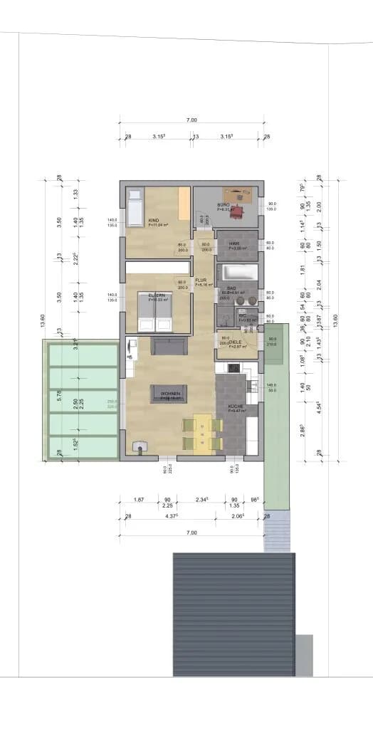 3-Zimmer-Haus kaufen in Graz-Umgebung – 82 m², € 299.000 – Bild 18 von 19