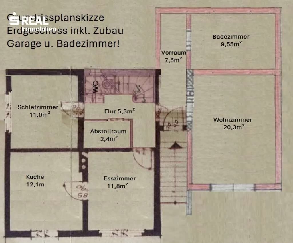 5-Zimmer-Haus kaufen in Leoben – 127 m², € 175.000 – Bild 37 von 44