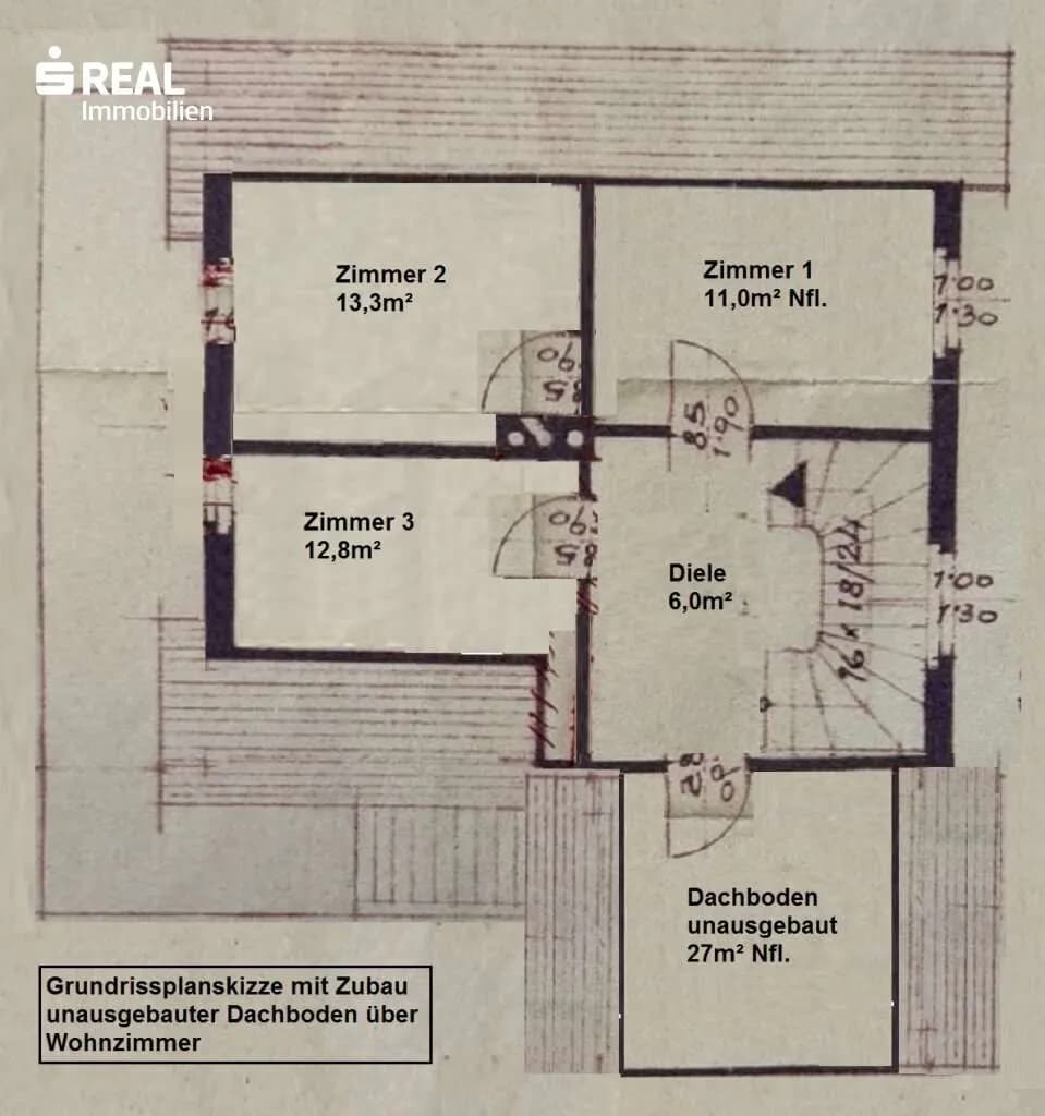 5-Zimmer-Haus kaufen in Leoben – 127 m², € 175.000 – Bild 38 von 44