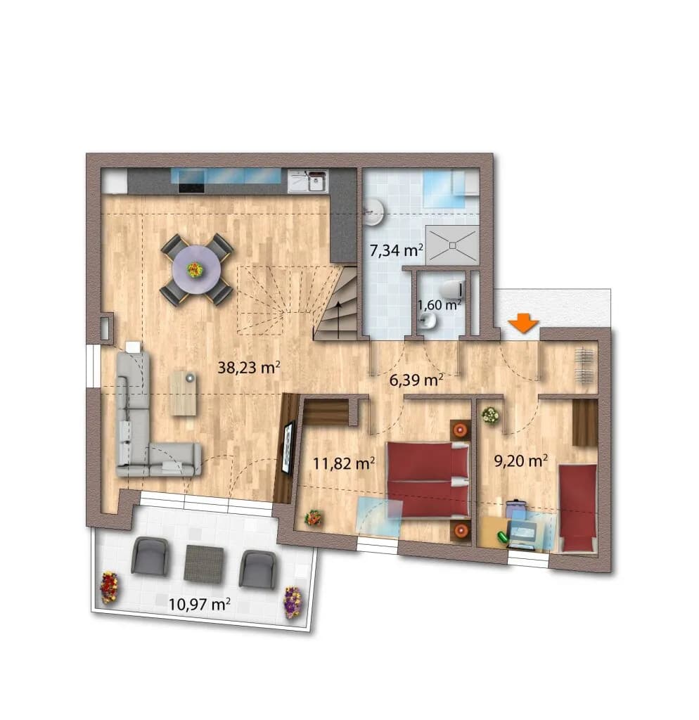 4-Zimmer-Wohnung kaufen in Wien – 119,01 m², € 699.000 – Bild 22 von 23