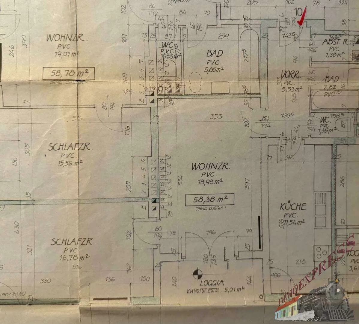 2-Zimmer-Wohnung kaufen in Wien – 57 m², € 189.000 – Bild 2 von 6