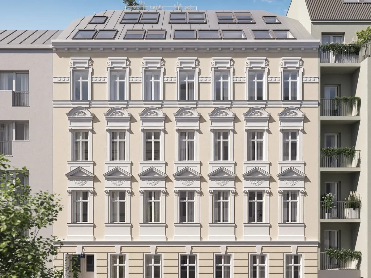 2-Zimmer-Wohnung kaufen in Wien – 44,03 m², € 308.300 – Bild 1 von 16