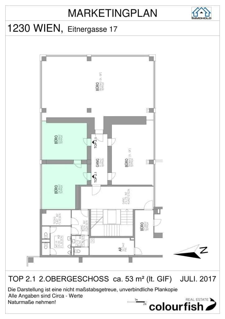 Gewerbeimmobilie mieten in Wien – 41 m², € 675 – Bild 8 von 9