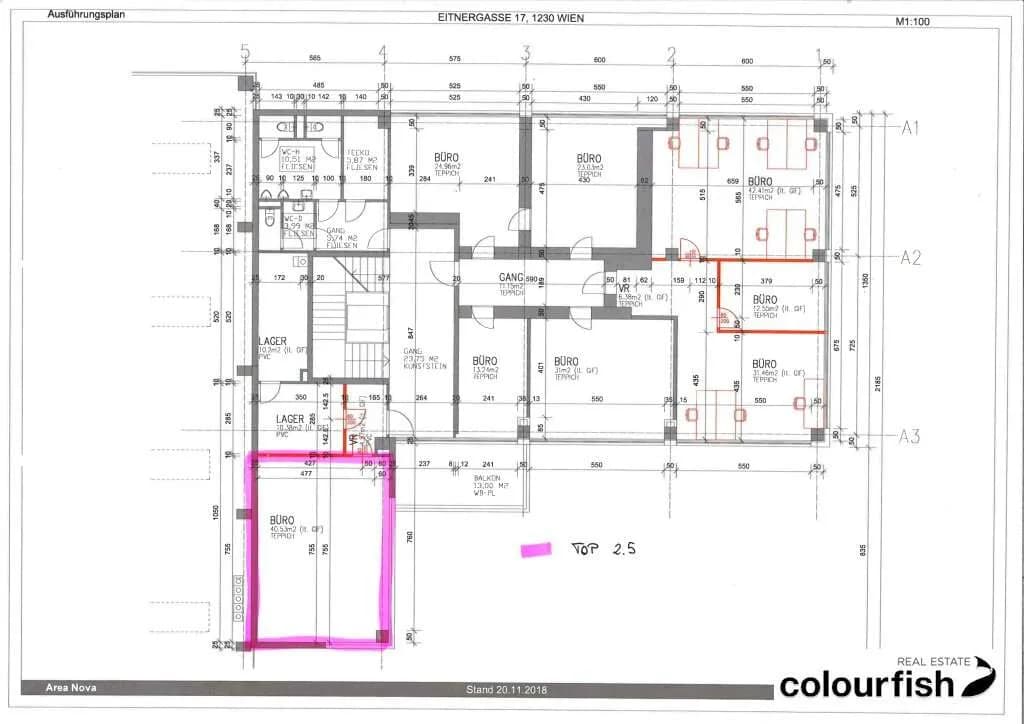 Gewerbeimmobilie mieten in Wien – 41 m², € 675 – Bild 9 von 9