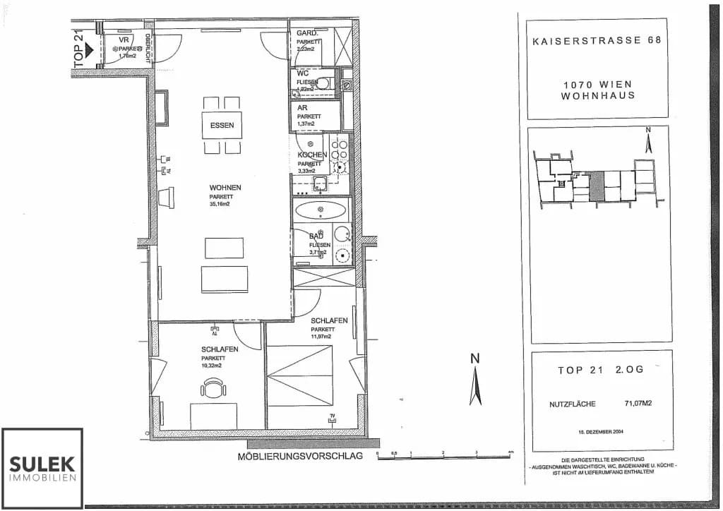 3-Zimmer-Wohnung mieten in Wien – 71 m², € 1.599 – Bild 21 von 21