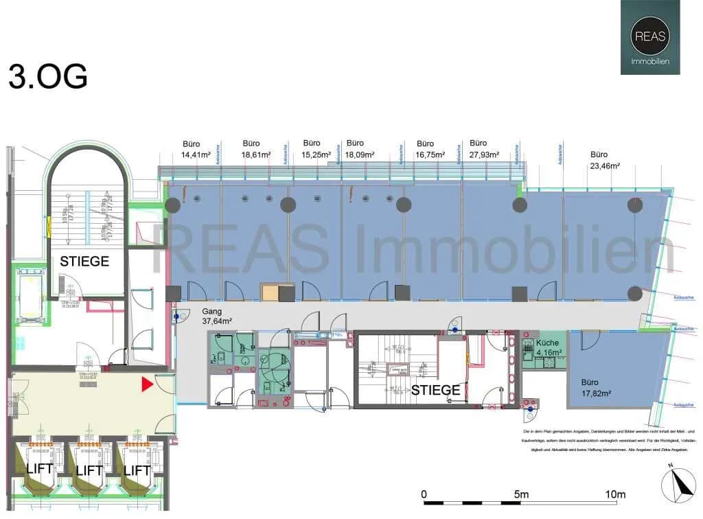 8-Zimmer-Gewerbeimmobilie mieten in Wien – 229 m², € 16 – Bild 17 von 43