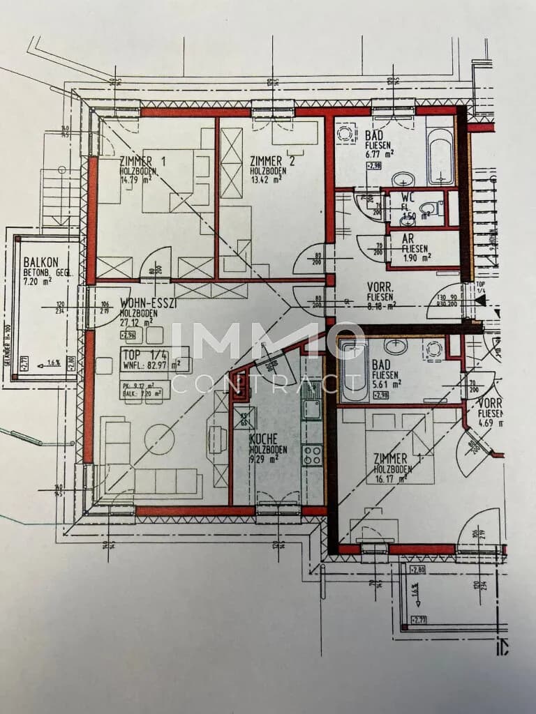 3-Zimmer-Wohnung mieten in Scheibbs – 82,97 m², € 860 – Bild 18 von 18