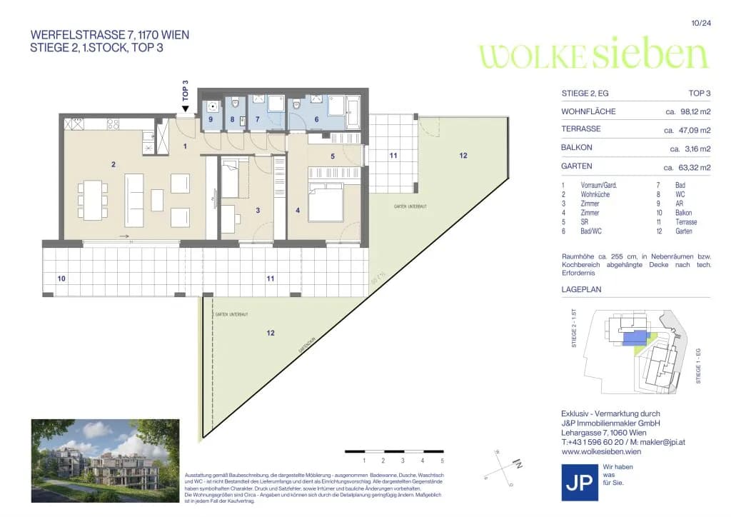 3-Zimmer-Wohnung kaufen in Wien – 49,51 m², € 999.900 – Bild 14 von 14