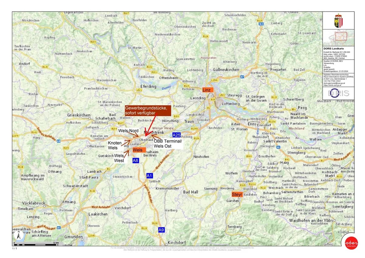 Immobilie kaufen in Wels – 5 270 m², € 1.223.250 – Bild 3 von 5