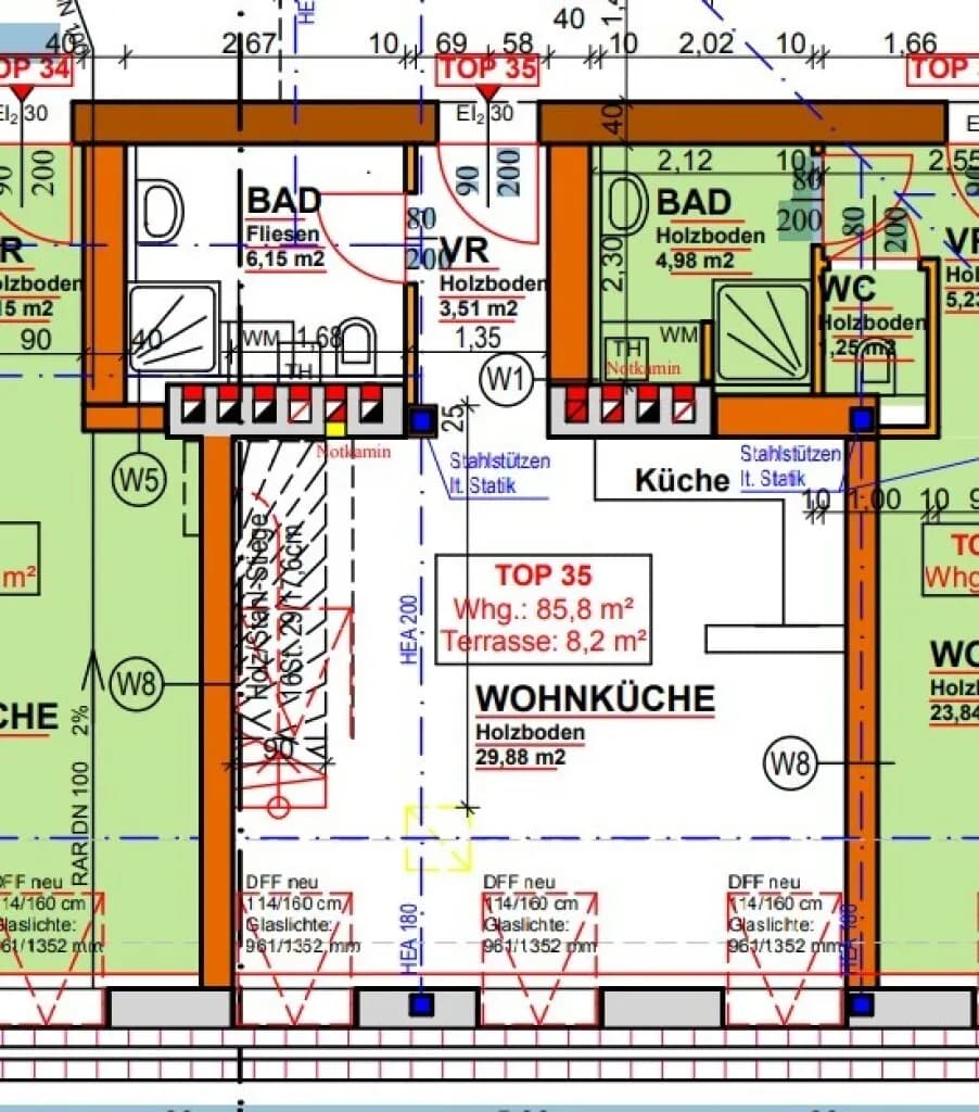 2-Zimmer-Wohnung mieten in Wien – 85 m², € 1.150 – Bild 17 von 18