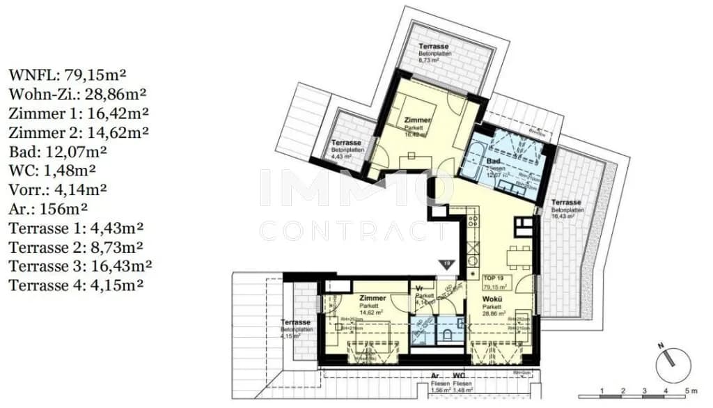 3-Zimmer-Wohnung kaufen in Wien – 79,15 m², € 720.000 – Bild 13 von 20