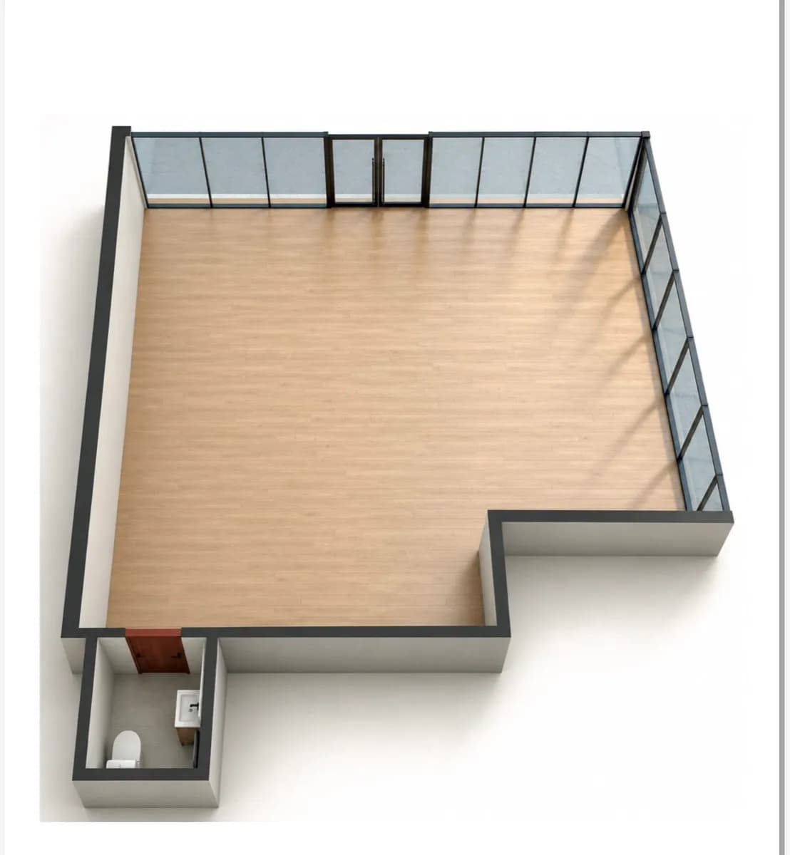 2-Zimmer-Gewerbeimmobilie mieten in Voitsberg – 38 m², € 690 – Bild 2 von 2