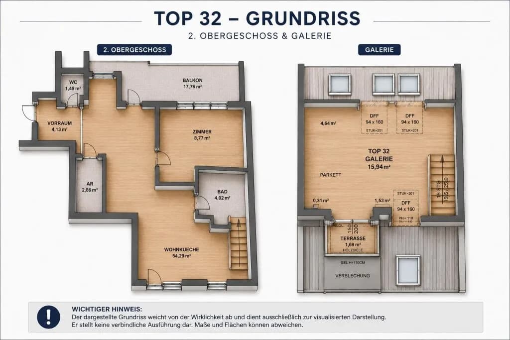 3-Zimmer-Wohnung kaufen in Wien – 101,29 m², € 869.000 – Bild 7 von 9