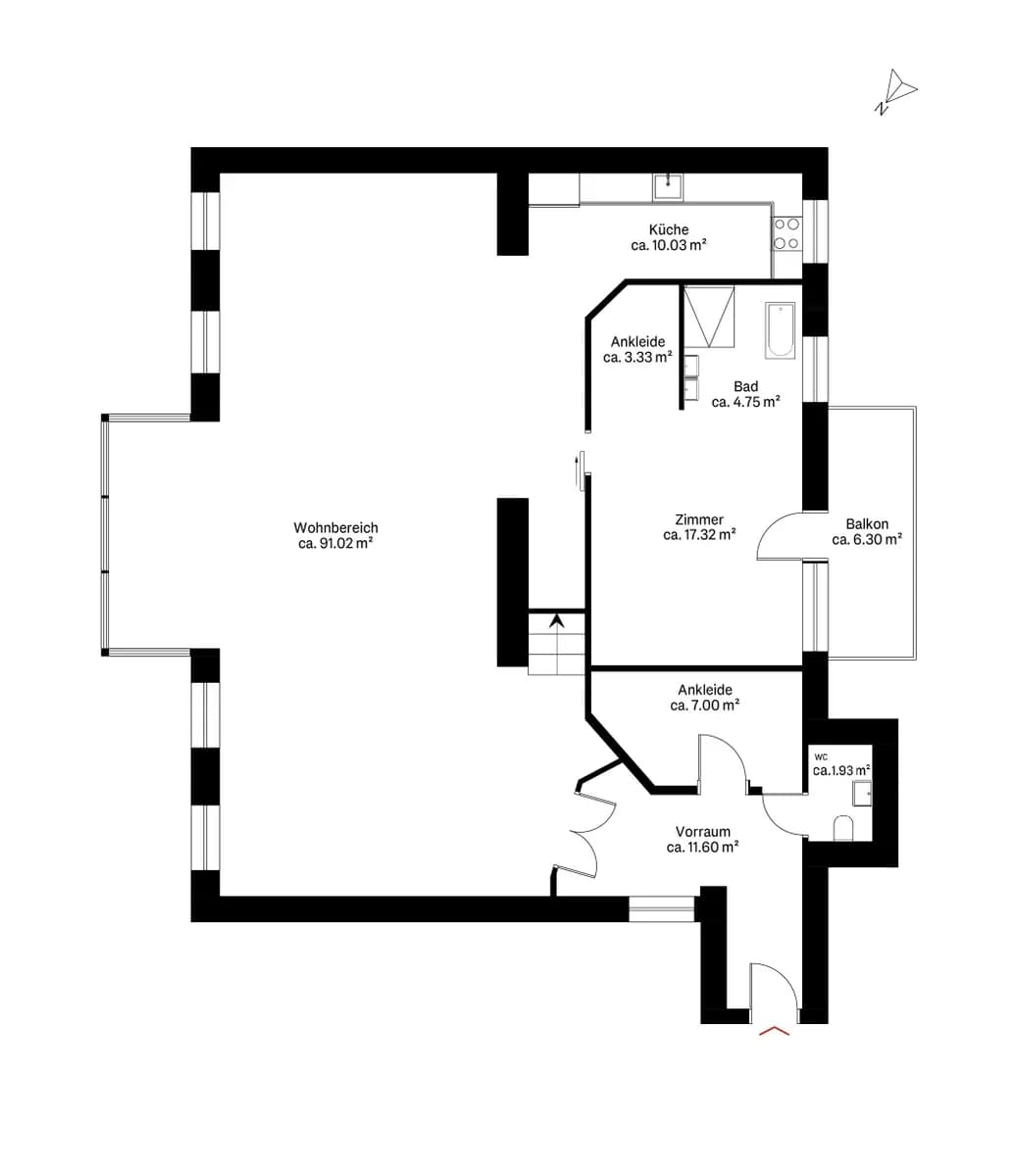5-Zimmer-Wohnung kaufen in Wien – 230 m², € 1.095.000 – Bild 10 von 11