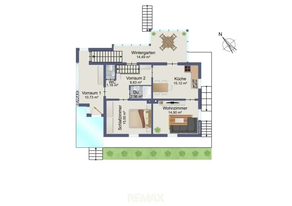 5-Zimmer-Haus kaufen in Weiz – 135 m², € 159.000 – Bild 15 von 17