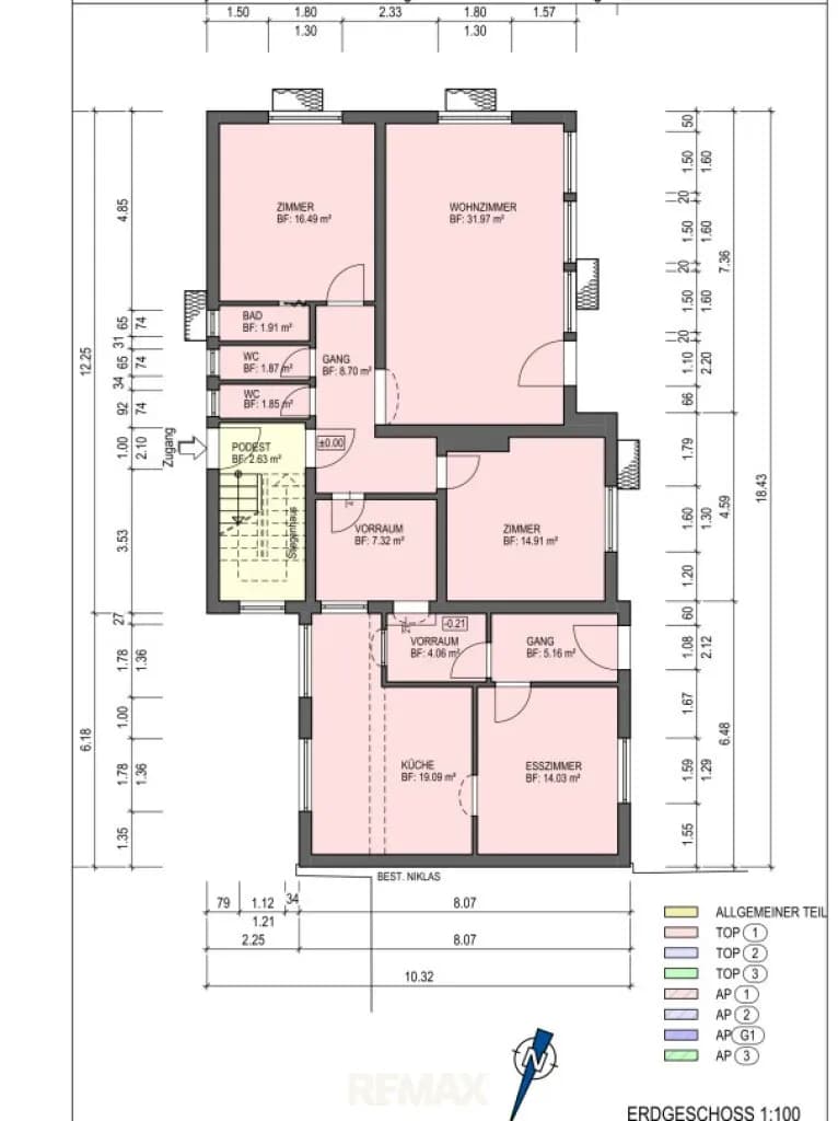 4-Zimmer-Immobilie kaufen in Landeck – 127,36 m², € 250.000 – Bild 14 von 14