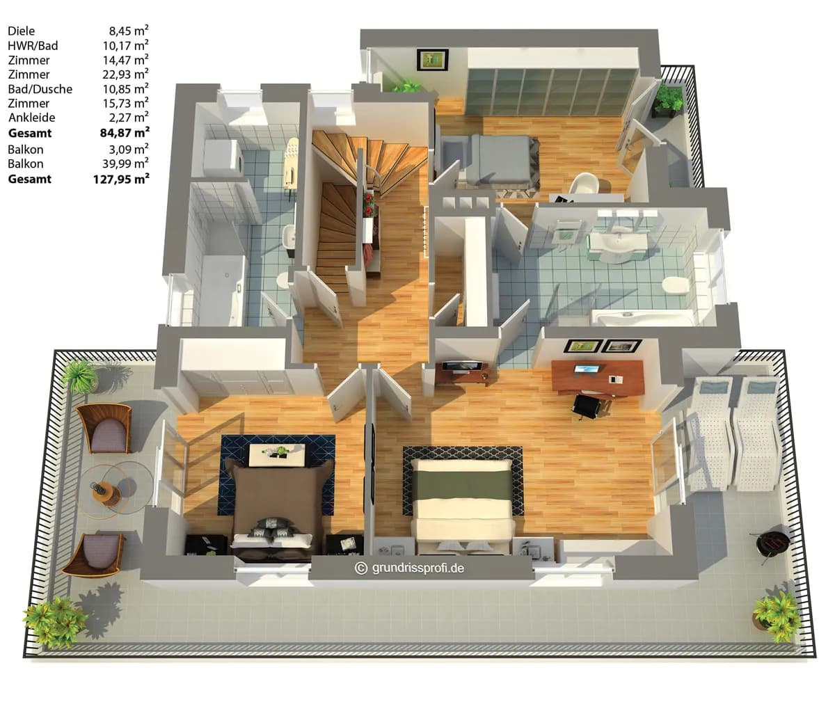 4-Zimmer-Wohnung mieten in Kitzbühel – 130 m², € 2.995 – Bild 35 von 35