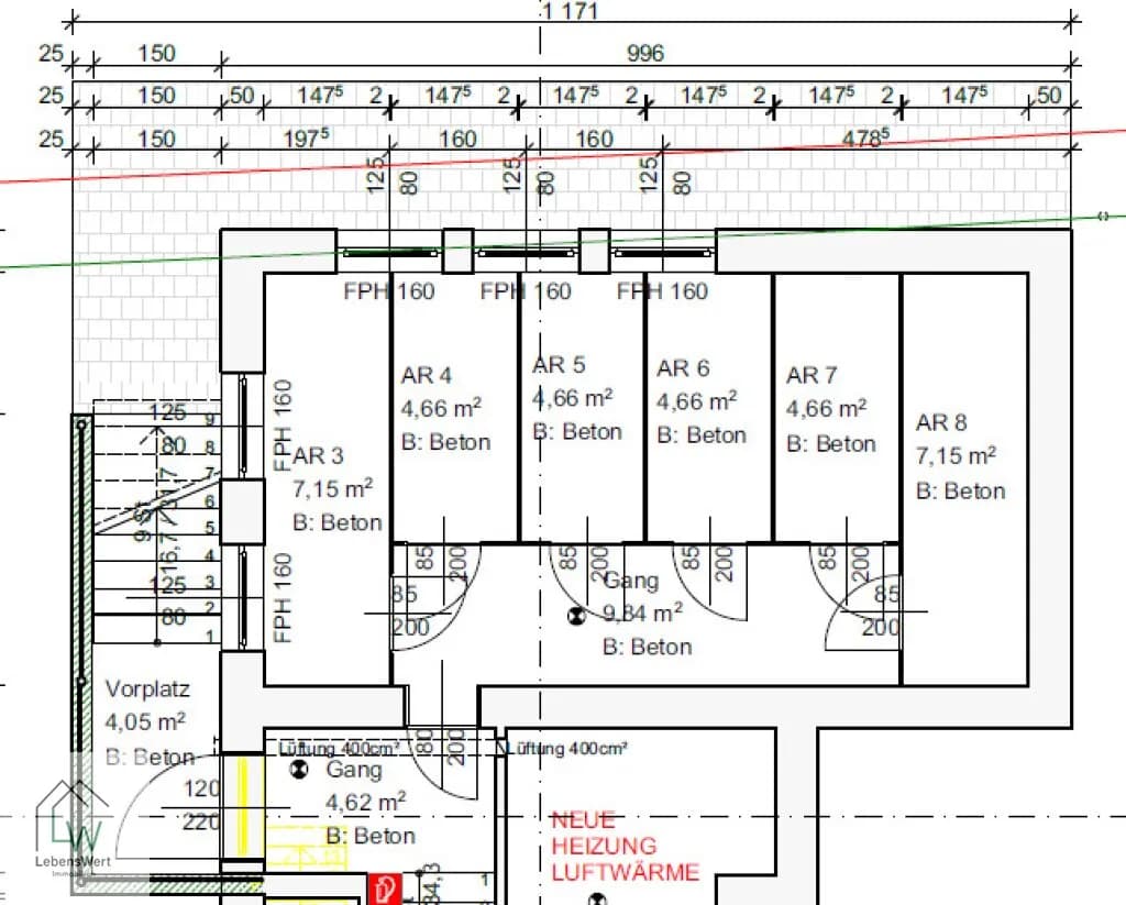 3-Zimmer-Wohnung mieten in Oberpullendorf – 74,99 m², € 908 – Bild 5 von 6