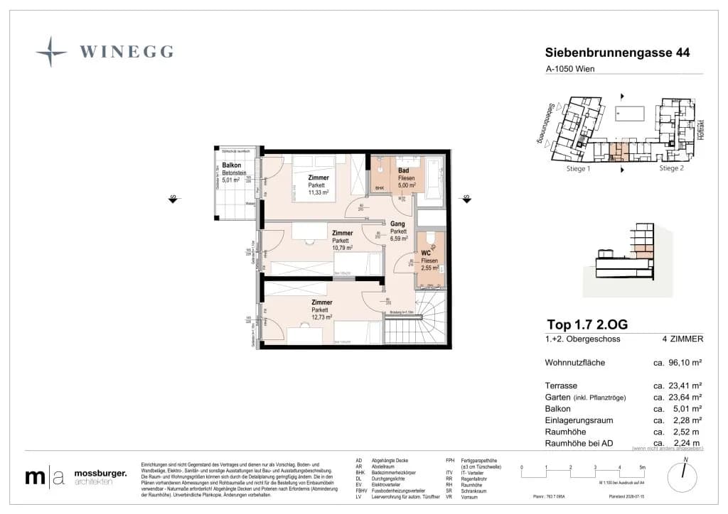 4-Zimmer-Wohnung kaufen in Wien – 96,59 m², € 749.100 – Bild 11 von 12