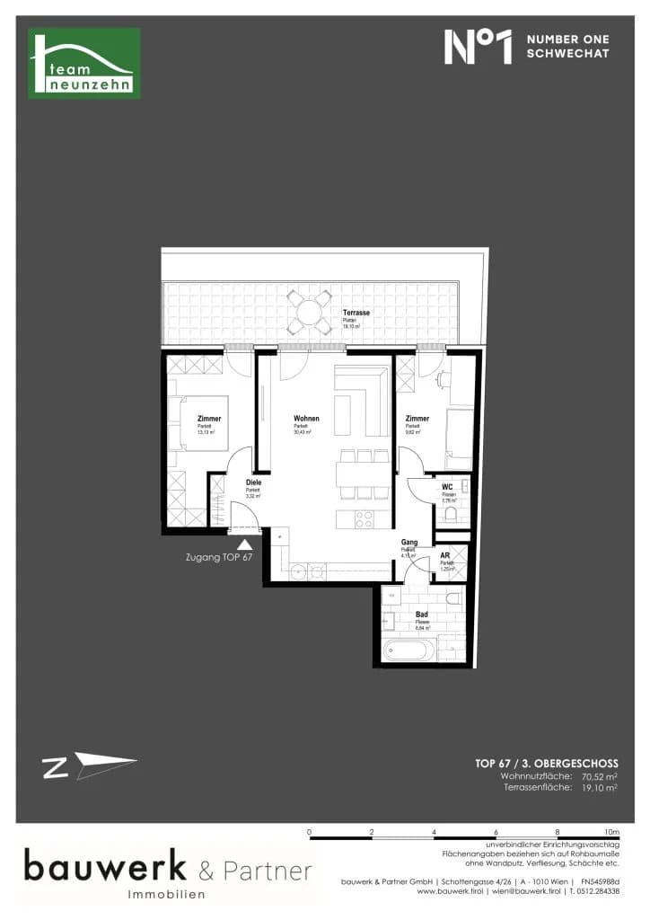 Immobilie kaufen in Bruck an der Leitha – 70,52 m², € 365.000 – Bild 15 von 15