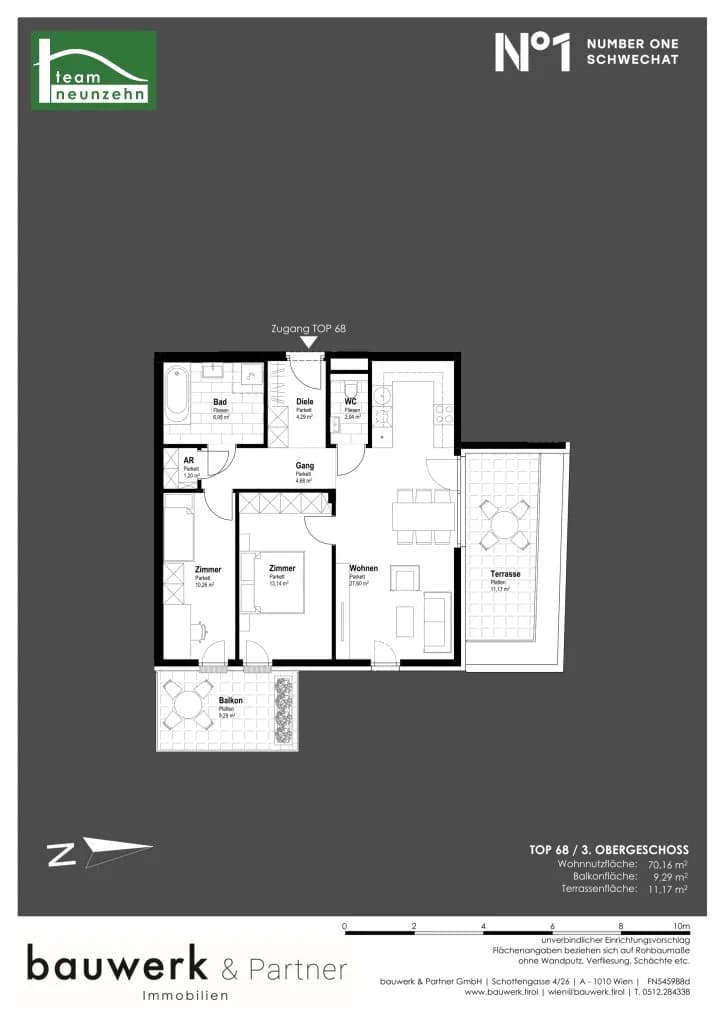 Immobilie kaufen in Bruck an der Leitha – 70,16 m², € 374.000 – Bild 15 von 15