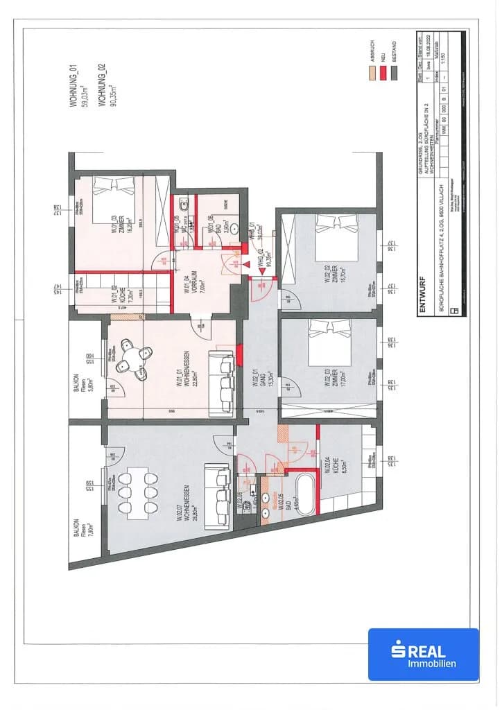 5-Zimmer-Wohnung kaufen in Villach – 152 m², € 269.000 – Bild 17 von 17