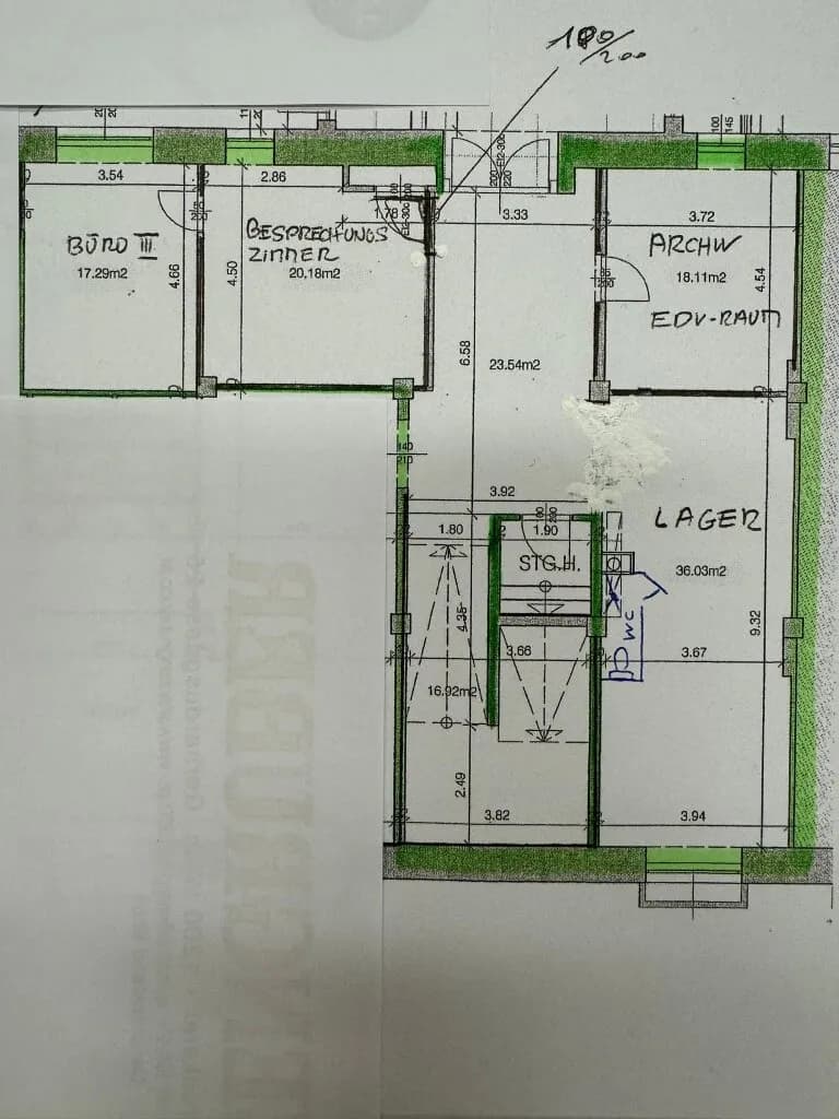 4-Zimmer-Gewerbeimmobilie mieten in Wien – 132 m², € 1.782 – Bild 4 von 5