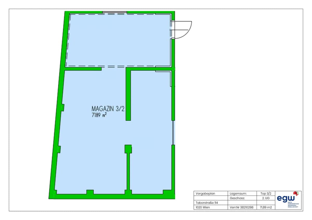 1-Zimmer-Gewerbeimmobilie mieten in Wien – € 608 – Bild 7 von 7