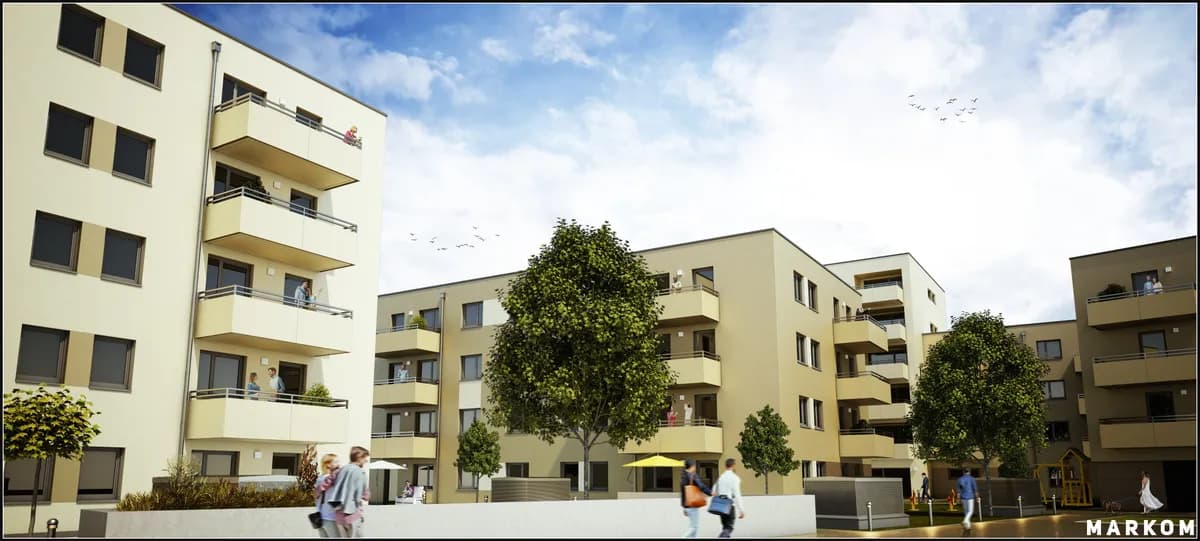 3-Zimmer-Wohnung mieten in Wiener Neustadt – 80,77 m², € 1.047 – Bild 1 von 4