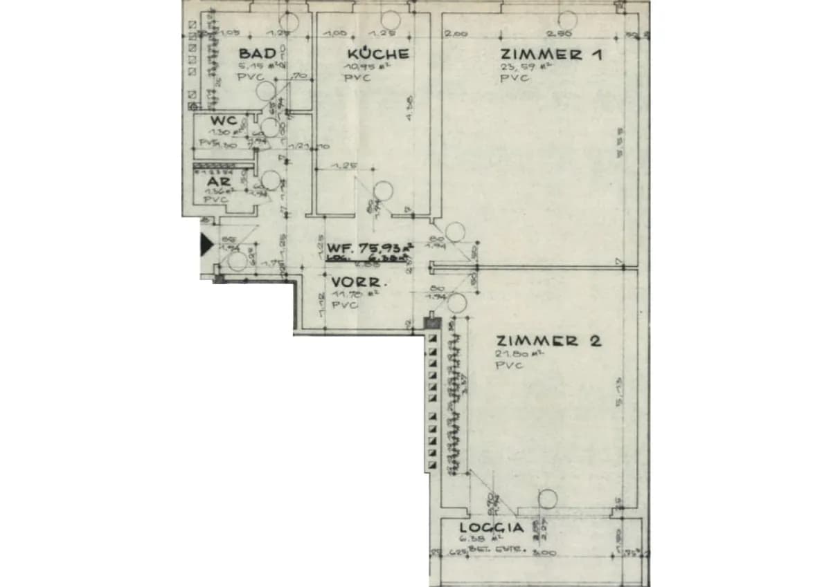 2-Zimmer-Wohnung mieten in Wiener Neustadt – 75,93 m², € 946 – Bild 6 von 6