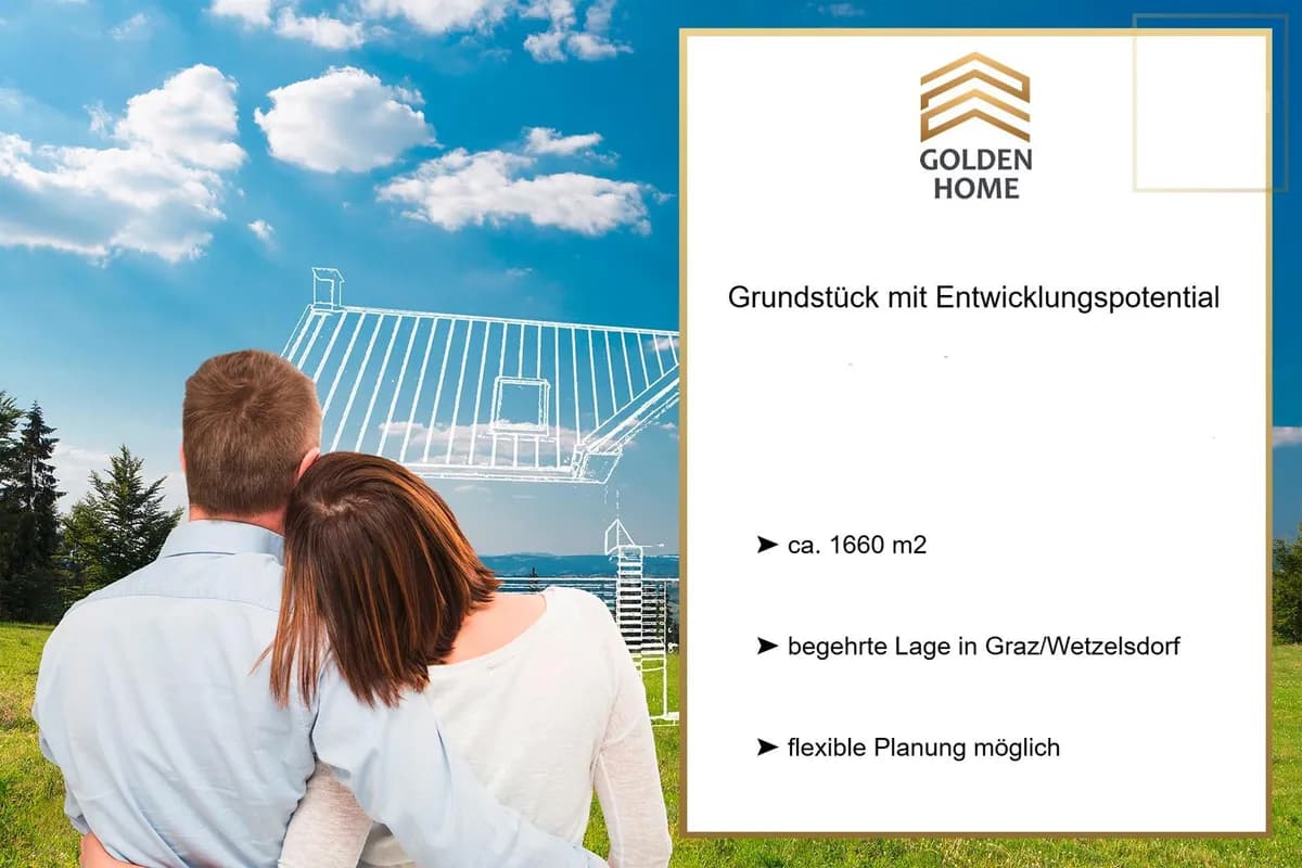 Grundstück kaufen in Graz – 1 666 m², € 525.000