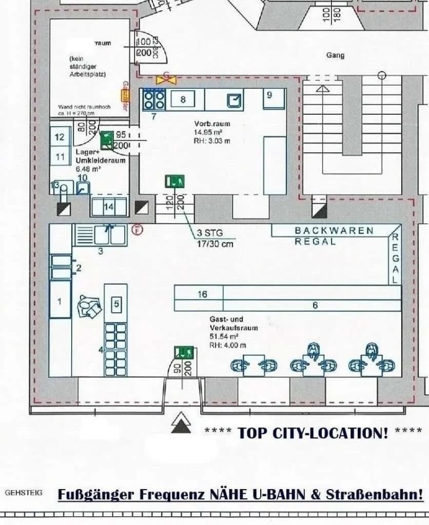 Gewerbeimmobilie mieten in Wien – 80 m², € 2.250 – Bild 11 von 11