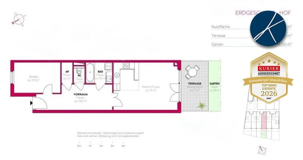 2-Zimmer-Wohnung kaufen in Wien – 59 m², € 299.000 – Bild 16 von 16
