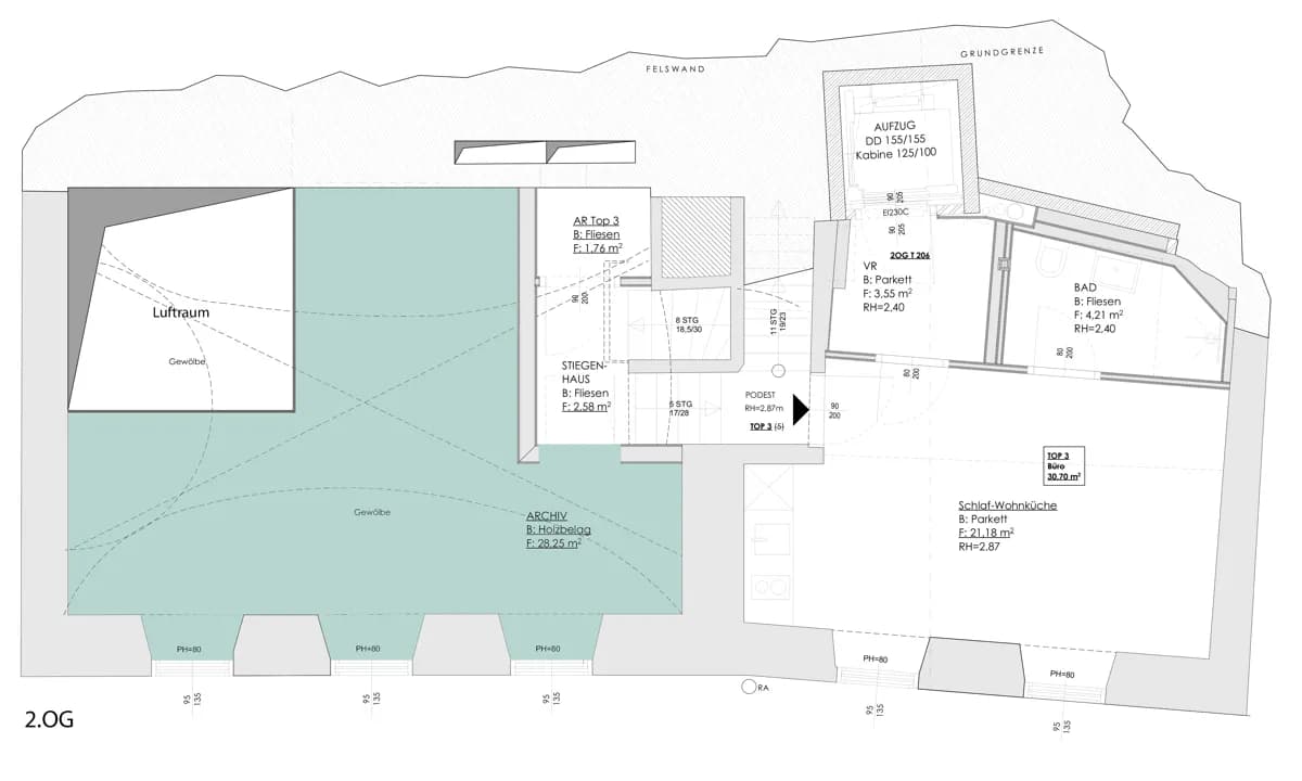 Gewerbeimmobilie mieten in Salzburg Stadt – 93 m², € 4.471 – Bild 10 von 10