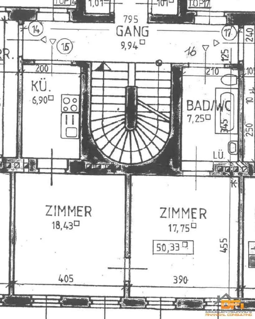 2-Zimmer-Wohnung kaufen in Wien – 50,33 m², € 165.000 – Bild 11 von 14