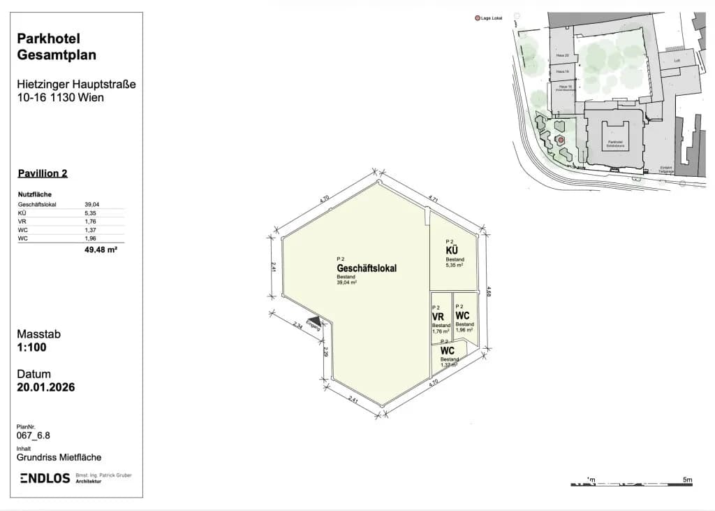 Gewerbeimmobilie mieten in Wien – 49 m², € 3.616 – Bild 18 von 19
