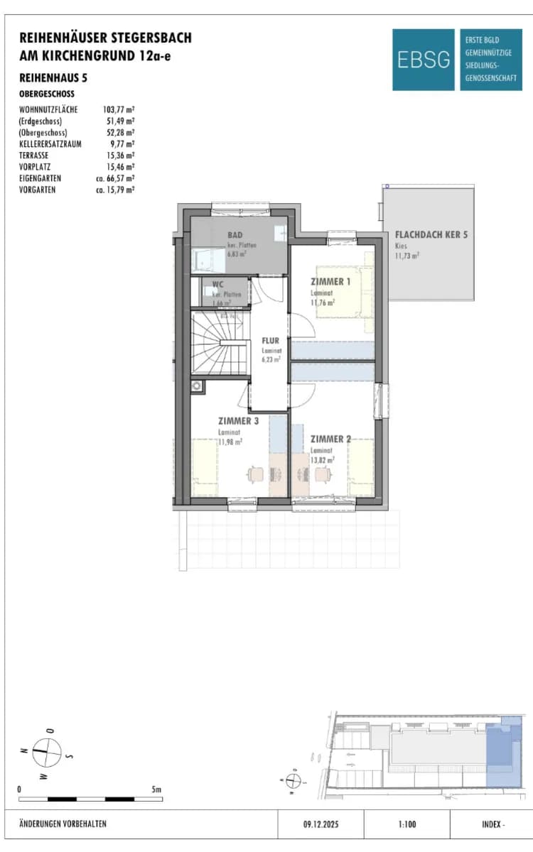 4-Zimmer-Haus mieten in Güssing – 103,77 m², € 1.160 – Bild 3 von 4