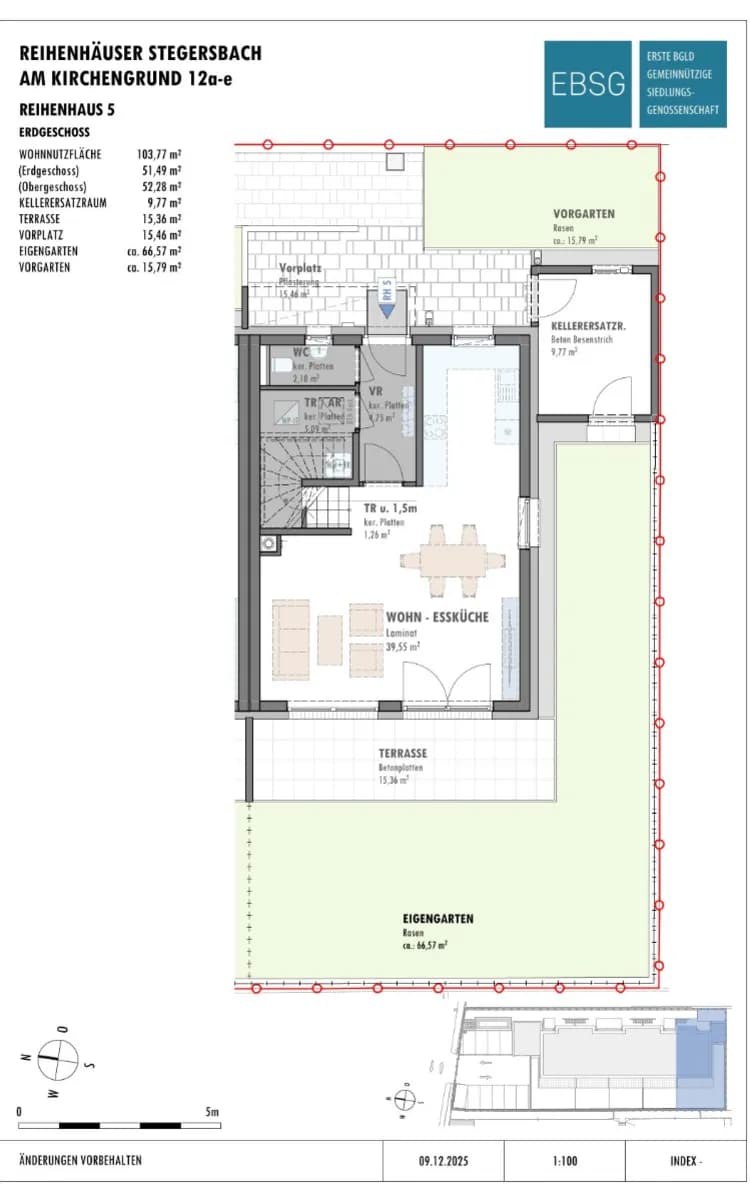 4-Zimmer-Haus mieten in Güssing – 103,77 m², € 1.160 – Bild 4 von 4