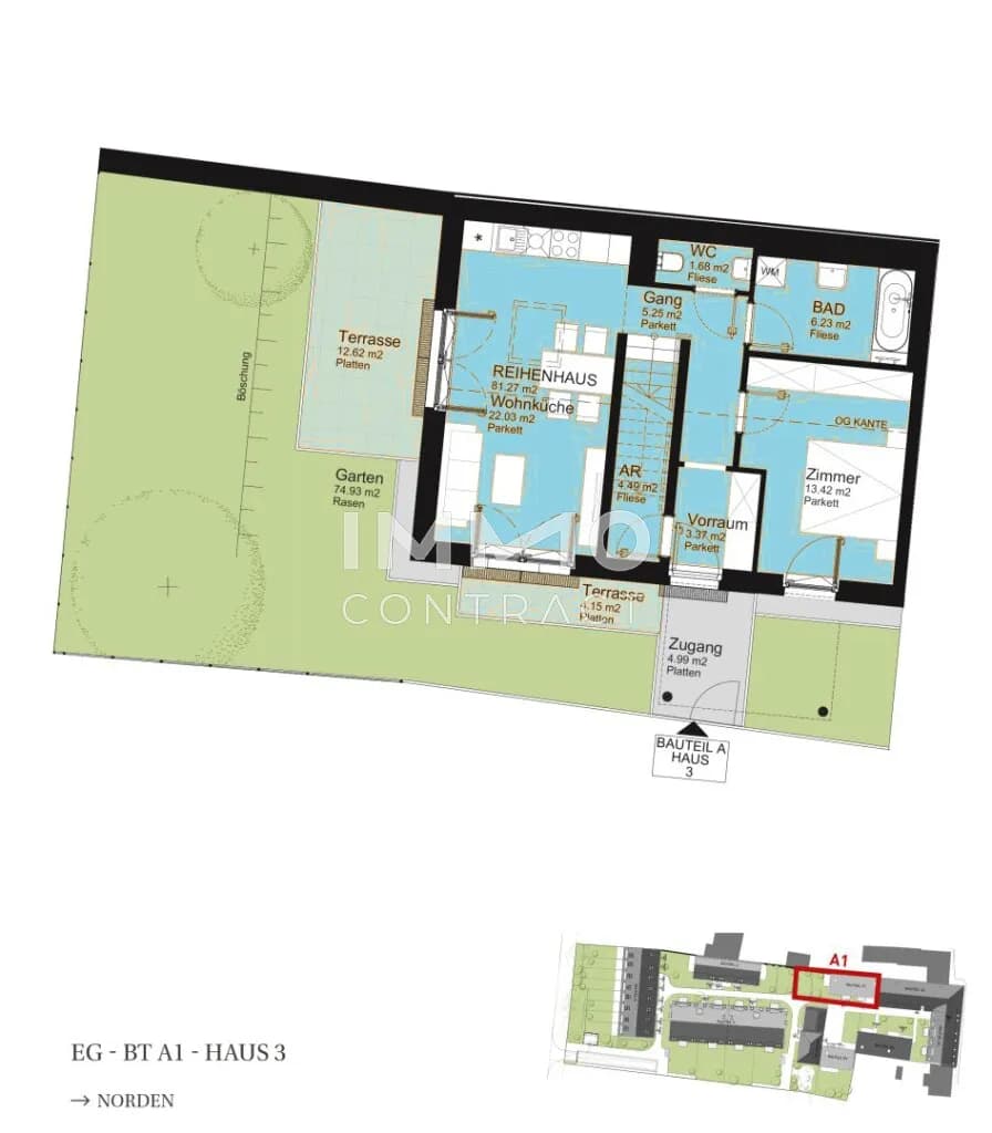 4-Zimmer-Haus kaufen in Wien – 81,27 m², € 639.000 – Bild 10 von 11