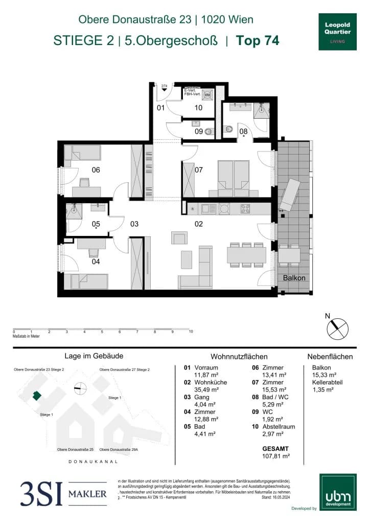 4-Zimmer-Wohnung kaufen in Wien – 107,94 m², € 1.065.000 – Bild 30 von 32