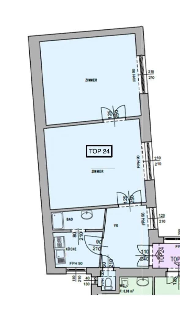 2-Zimmer-Wohnung kaufen in Wien – 65,45 m², € 419.000 – Bild 15 von 16