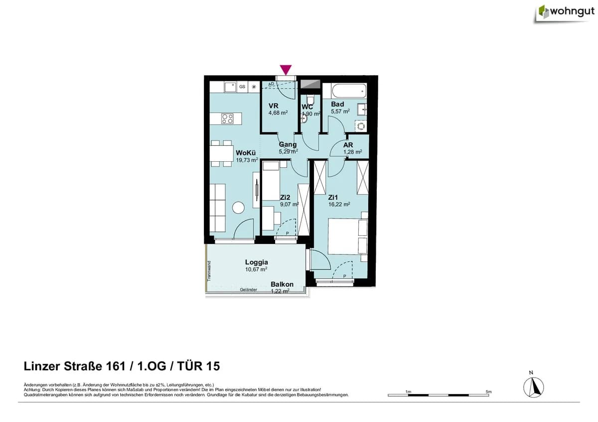 3-Zimmer-Wohnung kaufen in Wien – 74,34 m², € 359.900 – Bild 20 von 51