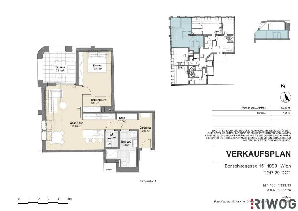 2-Zimmer-Wohnung kaufen in Wien – 65,36 m², € 599.000 – Bild 20 von 21